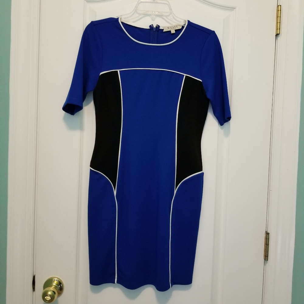 Wyatt Color Block Mini Dress